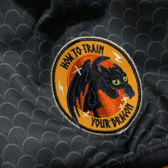 How to Train Your Dragon Toothless Baseball Jersey - Picture 6 of 9